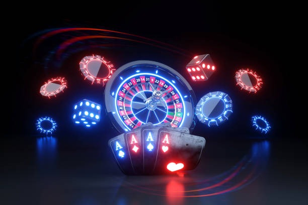 Multi-camera angle view of Evolution Gaming roulette table with spinning wheel